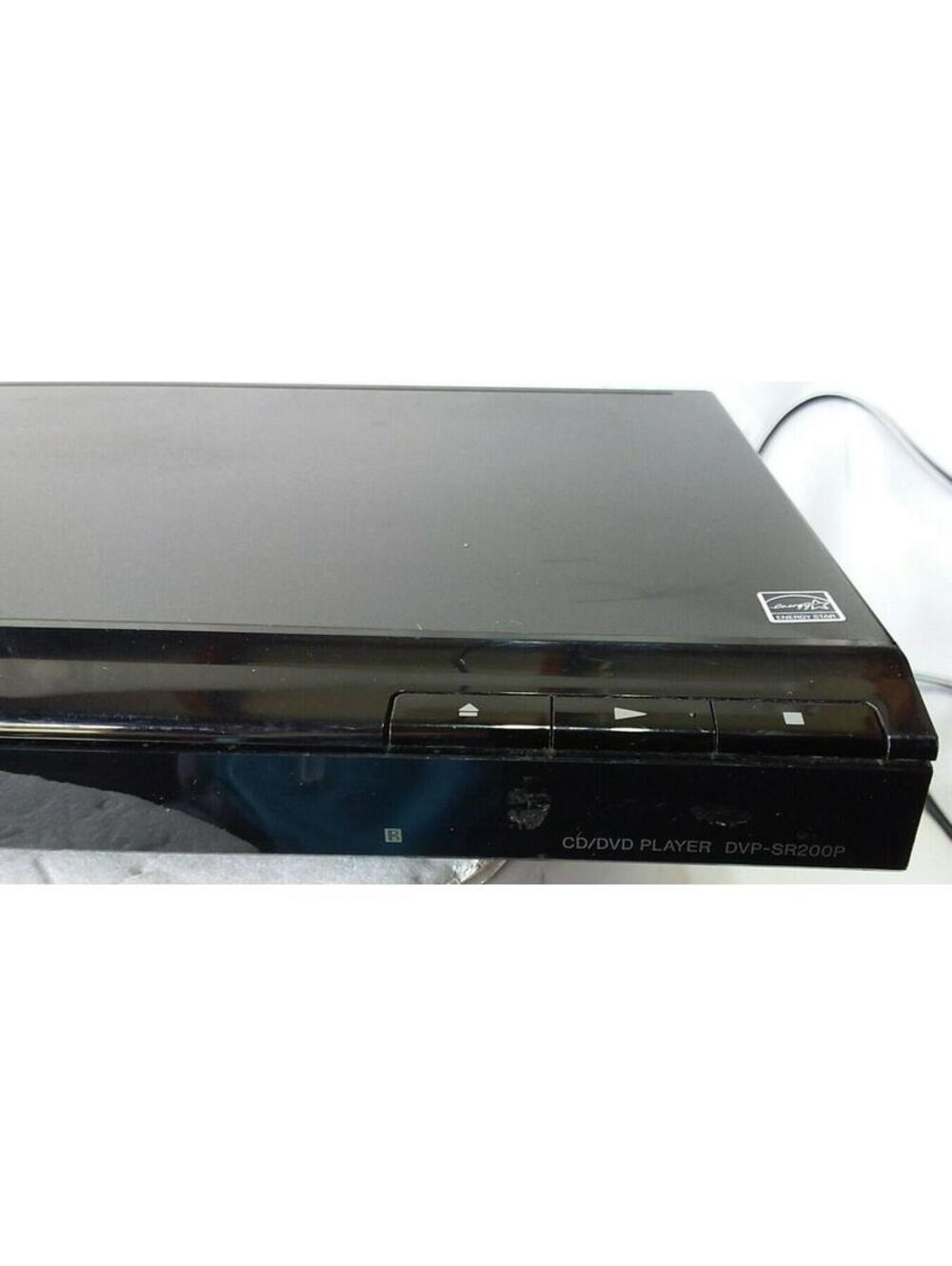 Sony DVP-SR200P DVD CD Player Progressive Scan Multi-Format Playback Black Teste - Picture 6 of 11